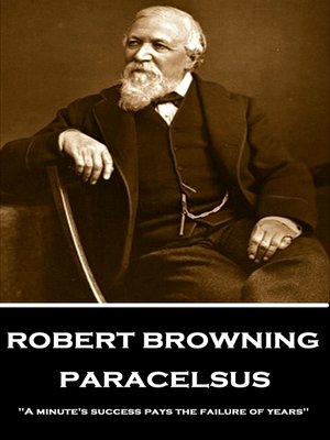 cover image of Paracelsus
